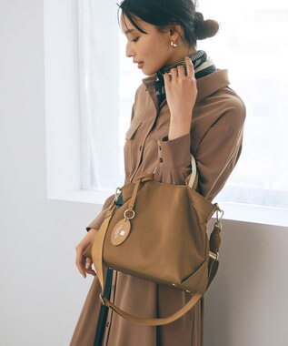 TREASURE TOPKAPI】】ストライプハンドル ナイロン 2way ミニ