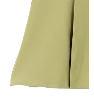 Green Parks AnriettMusee パフスリーブペプラムブラウス Lime Green