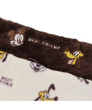 PET PARADISE ディズニー プルート 遠赤外線 寝袋 筒型 S ベージュ