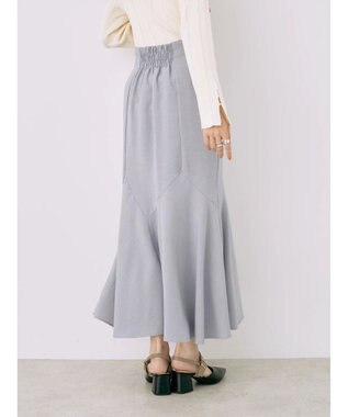 earth music&ecology キレイラインマーメイドスカート Blue