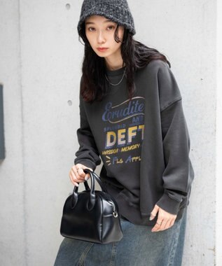 WEGO ピグメントスウェット 柄1