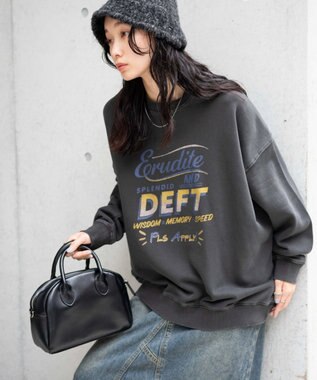 WEGO ピグメントスウェット 柄1