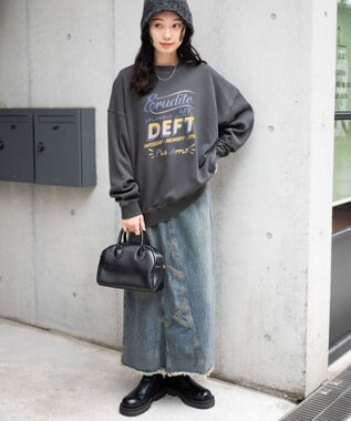 WEGO ピグメントスウェット 柄1