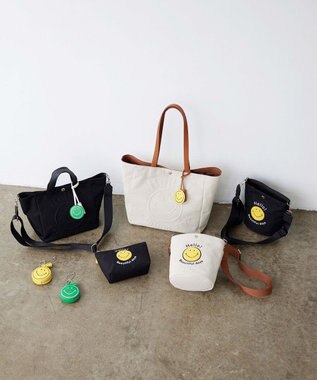 TOPKAPI 【Breath TOPKAPI】SMILE COLLECTION スマイル ショルダーバッグ ブラック