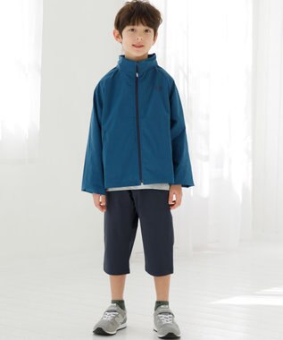 J.PRESS KIDS 【撥水】【140-170㎝】ナイロンストレッチクロス ７分丈パンツ ネイビー系