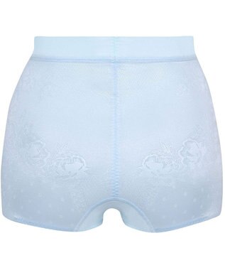 Wing ガードル 夏の汗ムレから解放 おなか押さえ ヒップアップ ウエストくいこみにくい 【ときはなつパンツ】 ショート丈 KQ2514 ウイング／ワコール サックス