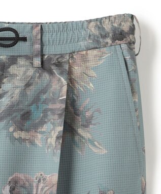 JOSEPH HOMME 【LEON 掲載】クールドッツストレッチトロピカル柄　/ TEDDY CONVERTIBLE ピーコックグリーン系5