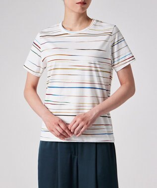  Signature Pinstripe 半袖Tシャツ