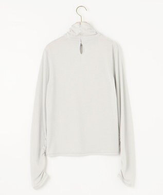 組曲 シャイニーシアータートル カットソー シルバー系