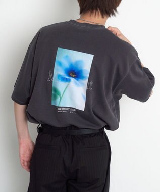 WEGO 【機能T】アクセ付きフォトグラフィックT（SS） ブラックその他