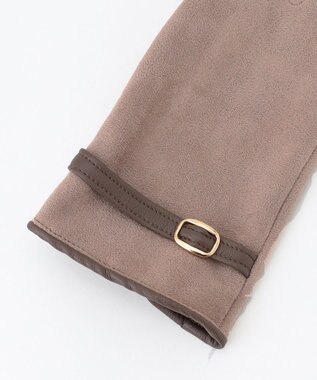 ANY SIS 【スマートフォン対応】バックルベルト グローブ ベージュ