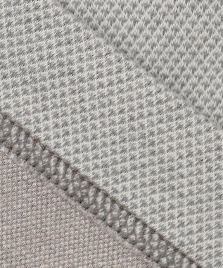 JOSEPH ABBOUD 【人気！多機能ポロシャツ】ペイズリー柄　ウィンターダディポロシャツ ライトグレー系