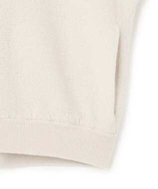 UNFILO ウールミルド ZIPニットブルゾン グレージュ