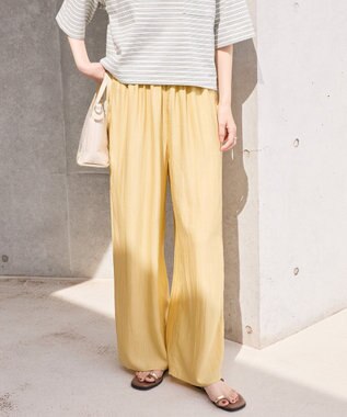 AMERICAN HOLIC 【接触冷感】ワッシャーイージーパンツ