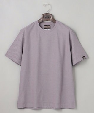 GOTAIRIKU キングサイズ登場【サラサラ/高通気】仕事で着られる 鹿の子 BIZ Tシャツ ライラック/26年新色