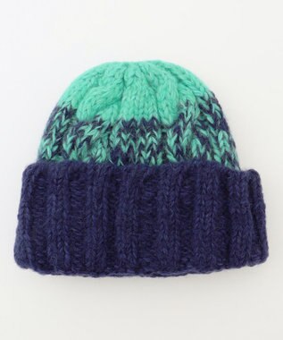 J.PRESS YORK STREET 【UNISEX】ハンドメイド フィッシャーマン ニットキャップ