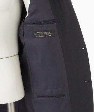 J.PRESS MEN 【ESSENTIAL CLOTHING】シャドーヘリンボン スーツ ネイビー系1