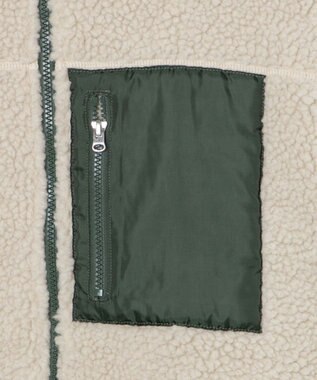 WEGO ボアブルゾン ベージュ