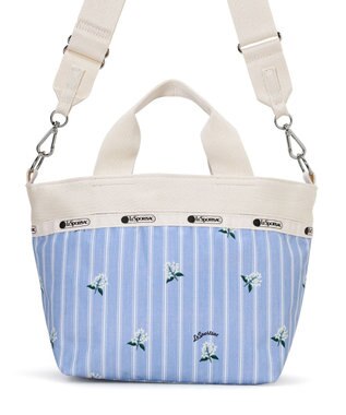 LeSportsac SMALL BUCKET TOTE/ジャスミンストライプ ジャスミンストライプ