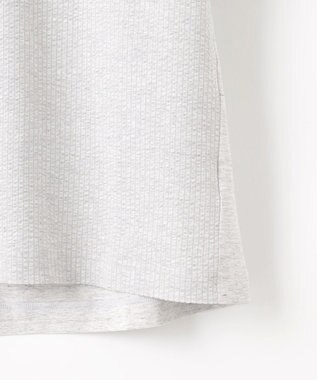 JOSEPH ABBOUD 【オーガニックコットン使用・日本製】JOEコットンサッカー Vネック Tシャツ ライトグレー系7