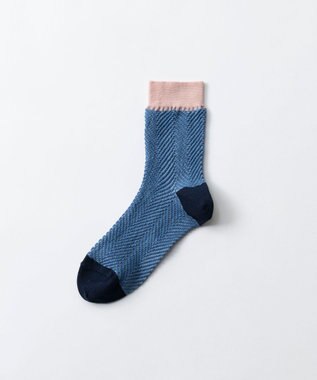  HERRINGBONE BUMPY SOCKS／ヘリンボーンパンビーソックス