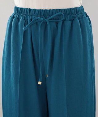 Tiaclasse 【おのののかさん着用】冷凛(ひやりん)カノコカットソーピンタックパンツ ブルー