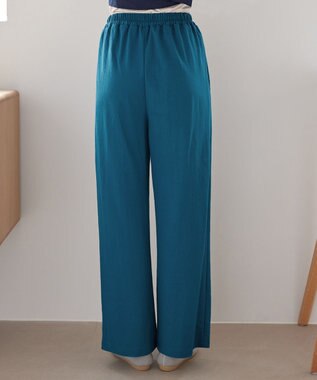 Tiaclasse 【おのののかさん着用】冷凛(ひやりん)カノコカットソーピンタックパンツ ブルー