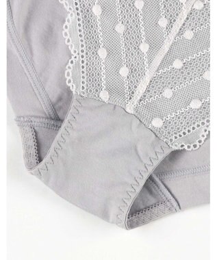 une nana cool 【リニューアル】 ポルカドットモールド ショーツ グレー