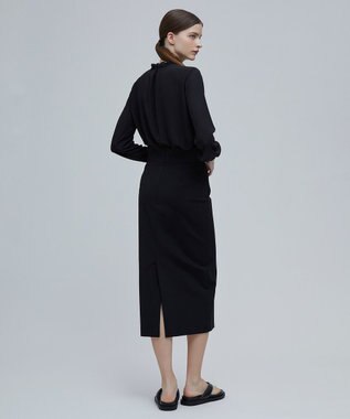 BEIGE， CLARISSE / タイニーフリルニット Black