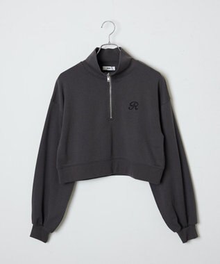 WEGO ハーフジップショートスウェット 柄2