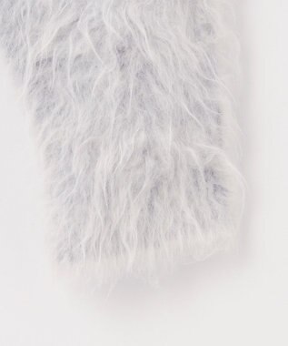 NAVE 【Nave】モヘアシャギーニットトップス ライトグレー系