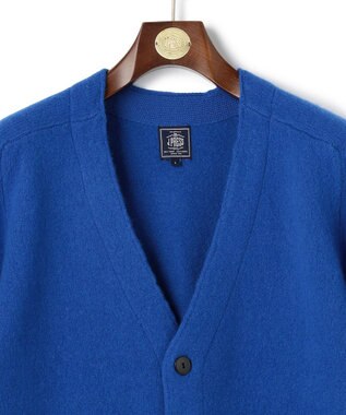 J.PRESS MEN 【J.PRESS ORIGINALS】【UNISEX】Shaggy Saddle Cardigan Sweater ブルー系