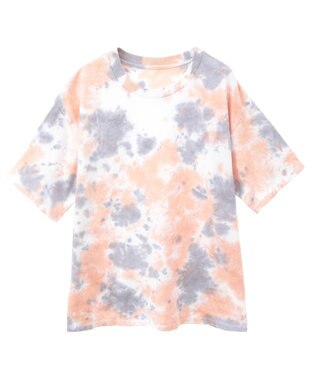 AMERICAN HOLIC 【WEB限定】タイダイ染めTシャツ Orange