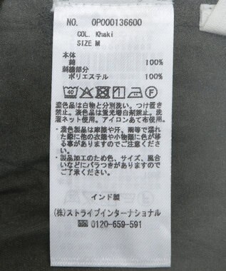 CRAFT STANDARD BOUTIQUE 刺繍入ツイルパンツ Black