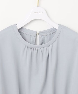 ANY SIS 【2SET】コンパクトトップス×ミスティプリントスカート セットアップ ミント