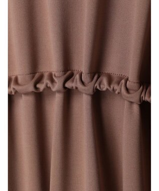 CRAFT STANDARD BOUTIQUE ポンチウエストドロストワンピース Beige