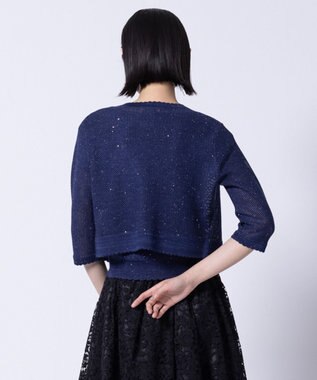 TOCCA SUMMER STARS CARDIGAN カーディガン ネイビー系