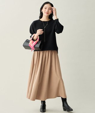 ANY 【2WAY】ワイドスクエアショルダーバッグ ブラック