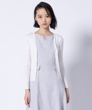 EYELET AJISAI CARDIGAN カーディガン