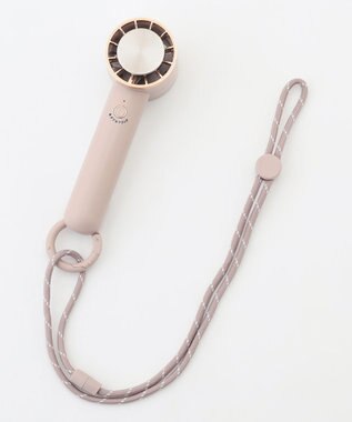 ANY SIS 【WEB限定】冷却プレート付き ハンディファン ピンクベージュ