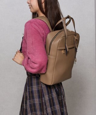 style code 【MERCURYDUO/マーキュリーデュオ】ワークバックパック グレージュ