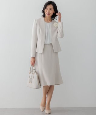 23区 【VERY3月号掲載】ブガッティ型 2WAY トートバッグ ライトグレー系