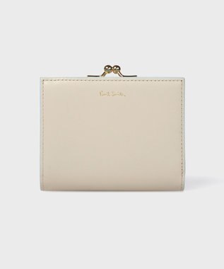 Paul Smith サプルレザー 2つ折り財布 オフホワイト