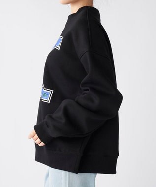 OP／FILA 【Kappa】アイスホッケーデザイン ユニセックススウェット ブラック