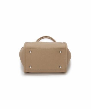 TOPKAPI 【Breath TOPKAPI】シュリンクレザー ノットハンドル トートバッグ グレージュ