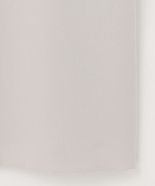 自由区 【セットアップ対応・洗える】トリアセダブルクロス ワンピース ライトグレー系