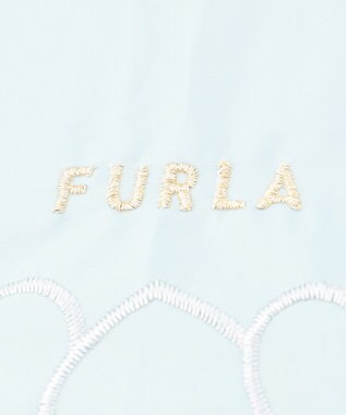MOONBAT 【一級遮光】FURLA 晴雨兼用長傘 ハート刺繍 ミントグリーン