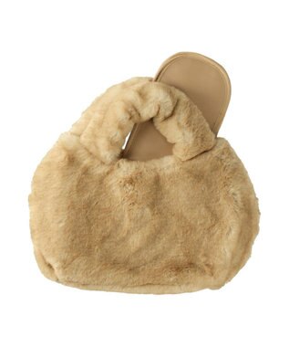 ROOTOTE 1325【まるで猫】SN.デリ.ファーブランケット-A 03：ベージュ