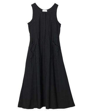 Green Parks ■ＥＳＣＡＲ　キリカエノースリーブワンピース Black