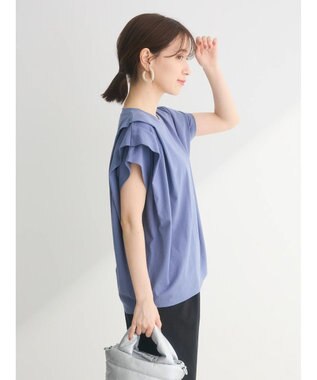 Green Parks ・ＳＵＧＡＲ　ＳＰＯＯＮ【ＣＯＯＬ】ショルダータックＴＥＥ Blue